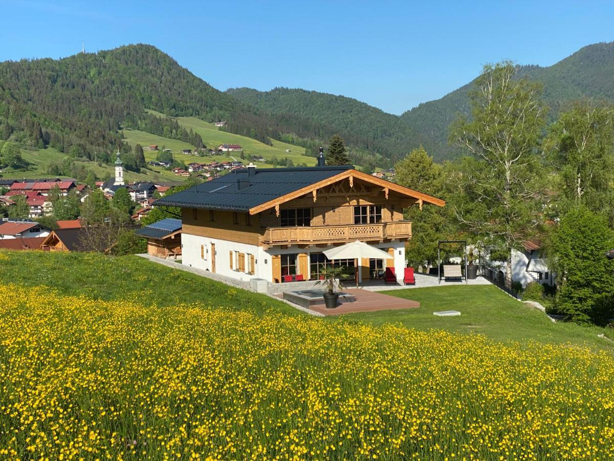 Chalet Am Wetterkreuz Reit im Winkl Bagian luar foto